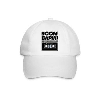 Cassette Boom Bap - Baseballkappe - Weiß/Weiß - Vorne