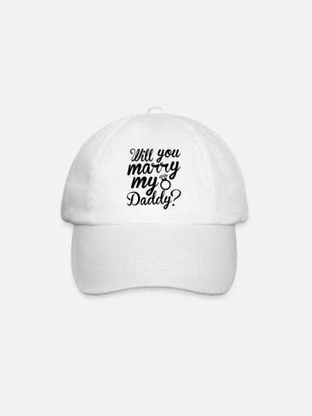 Marry - Baseballkappe - Weiß/Weiß