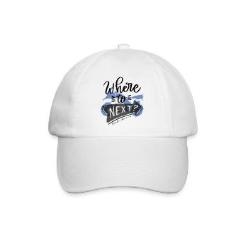 66Adventures - Where To Next - Baseballkappe - Weiß/Weiß - Vorne