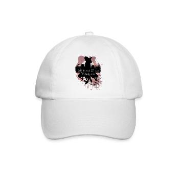RHCP Splat - Baseballkappe - Weiß/Weiß - Vorne