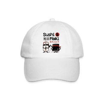 Sushi & Maki - Baseballkappe - Weiß/Weiß - Vorne