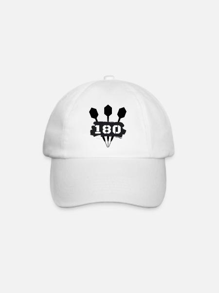 Dart - Baseballkappe - Weiß/Weiß