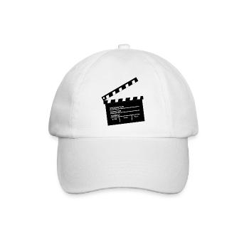 Clap de Cinema - Baseballkappe - Weiß/Weiß - Vorne
