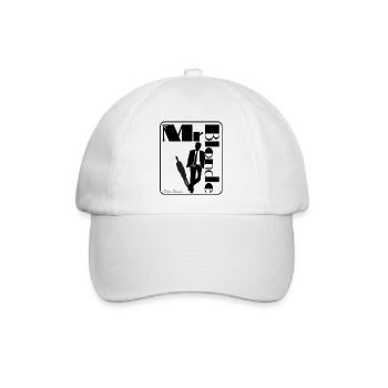 mr blond - Baseballkappe - Weiß/Weiß - Vorne