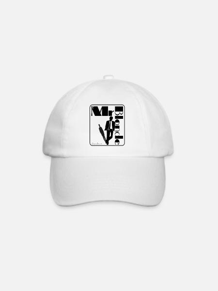 mr blond - Baseballkappe - Weiß/Weiß