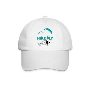 Hike & Fly - Baseballkappe - Weiß/Weiß - Vorne