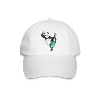 Kung-Fu Panda Baby - Baseballkappe - Weiß/Weiß - Vorne
