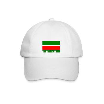 Tatarstan - Baseballkappe - Weiß/Weiß - Vorne