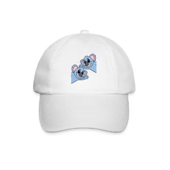 Koala Koalas - Baseballkappe - Weiß/Weiß - Vorne