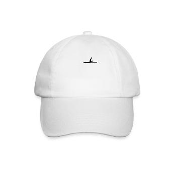 Kanurennsport Kanu Kanadier Pocket Kleidung - Baseballkappe - Weiß/Weiß - Vorne