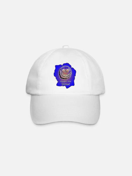 everyone can stupid - Baseballkappe - Weiß/Weiß
