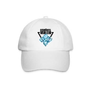 Eiswürfel Verleih - Baseballkappe - Weiß/Weiß - Vorne