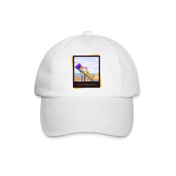 Urlaubs-Souvenir - Baseballkappe - Weiß/Weiß - Vorne