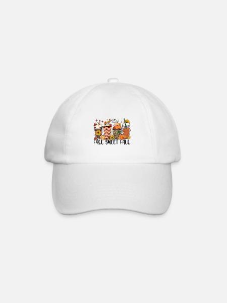 Herbst Süßer Herbst - Baseballkappe - Weiß/Weiß