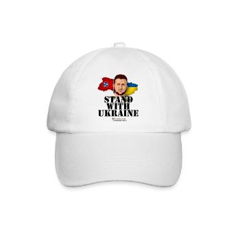 Ukraine Tennessee - Baseballkappe - Weiß/Weiß - Vorne