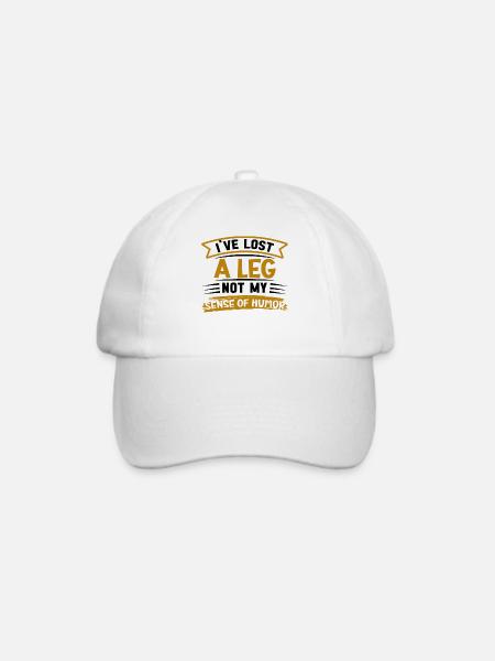 Rollstuhlfahrer - Baseballkappe - Weiß/Weiß