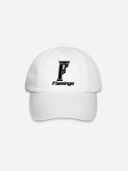 FLAMINGO - Baseballkappe - Weiß/Weiß