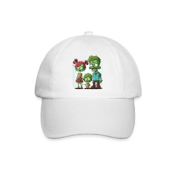 Untote Einheit - Baseballkappe - Weiß/Weiß - Vorne