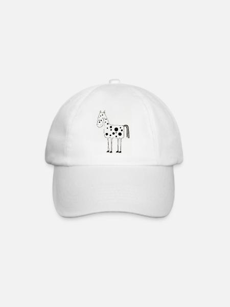 Pony - Baseballkappe - Weiß/Weiß