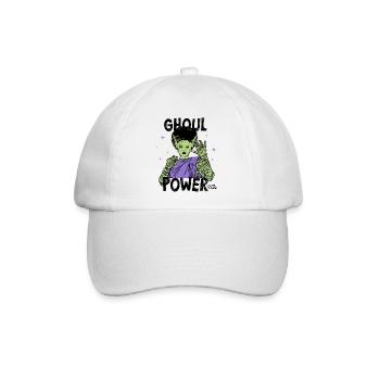Universal Monsters Ghoul Power Frankensteins Braut - Baseballkappe - Weiß/Weiß - Vorne