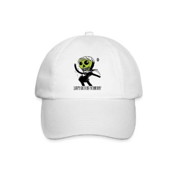 Lass uns heute Abend Boogie machen - Baseballkappe - Weiß/Weiß - Vorne