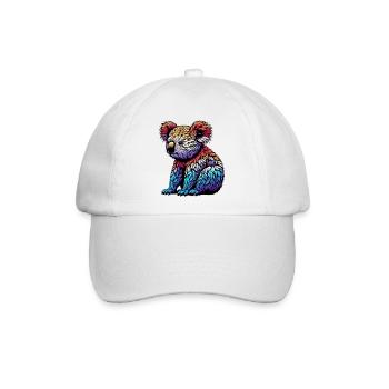 Koala - Baseballkappe - Weiß/Weiß - Vorne