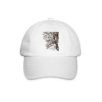 Dunkler Wald, Dunkle Wälder, Naturliebhaber - Baseballkappe - Weiß/Weiß - Vorne