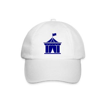 zirkus - Baseballkappe - Weiß/Weiß - Vorne