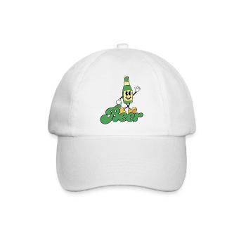 Beer - Baseballkappe - Weiß/Weiß - Vorne