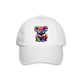 Koala - Baseballkappe - Weiß/Weiß - Vorne