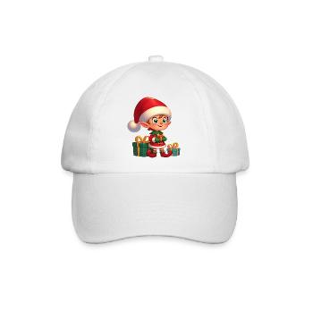 Elf 1 - Baseballkappe - Weiß/Weiß - Vorne