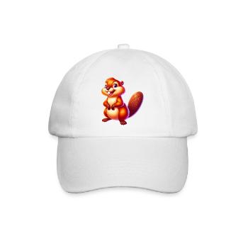 Bieber - Baseballkappe - Weiß/Weiß - Vorne
