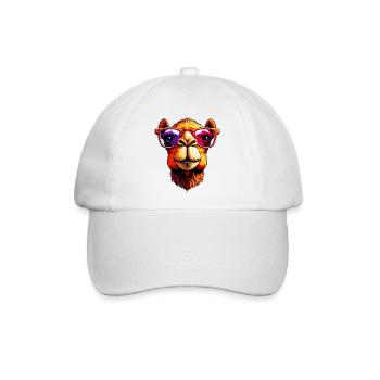 Kamel - Baseballkappe - Weiß/Weiß - Vorne
