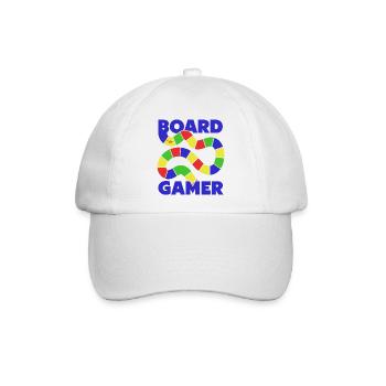 Board Game Fan Color Path - Baseballkappe - Weiß/Weiß - Vorne
