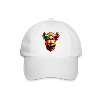 Kamel - Baseballkappe - Weiß/Weiß - Vorne