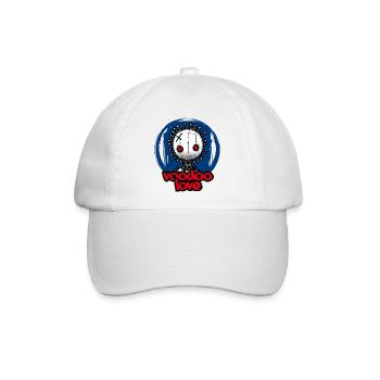 Voodoo-Liebe - Baseballkappe - Weiß/Weiß - Vorne