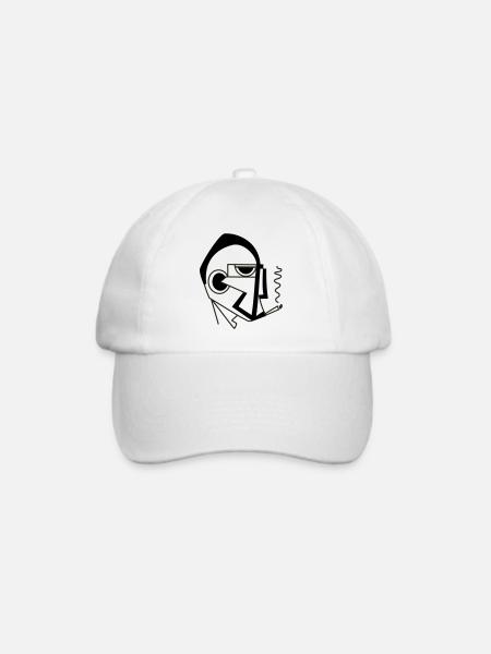 Der Anführer von Cean - Baseballkappe - Weiß/Weiß