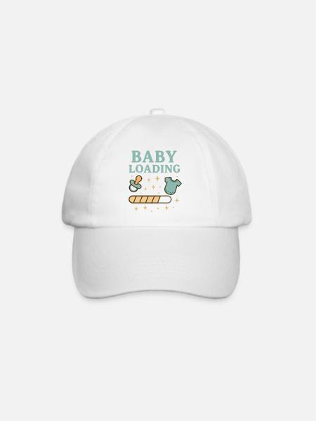 Baby Loading - Baseballkappe - Weiß/Weiß