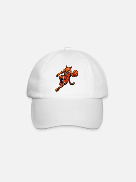 Basketball Tiger Rampage - Baseballkappe - Weiß/Weiß