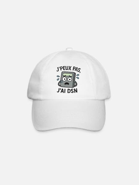 Ich kann nicht, ich habe DSN. - Baseballkappe - Weiß/Weiß