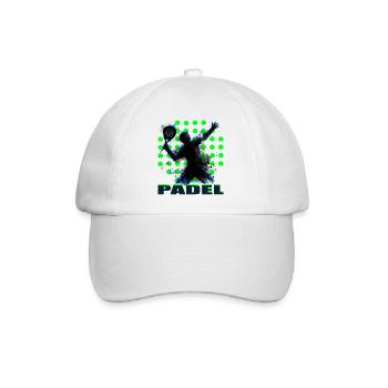 Padel - Baseballkappe - Weiß/Weiß - Vorne
