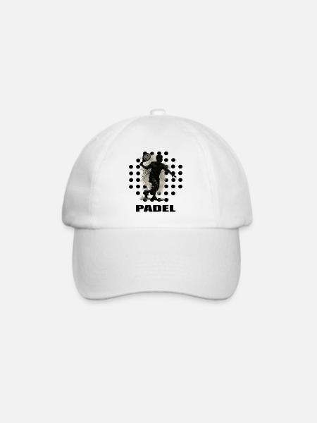 Padel - Baseballkappe - Weiß/Weiß