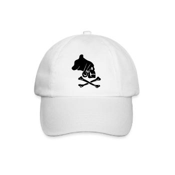 Smutje - Baseballkappe - Weiß/Weiß - Vorne