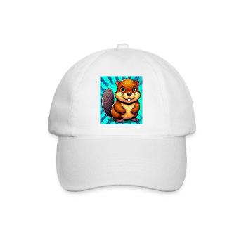 Bieber - Baseballkappe - Weiß/Weiß - Vorne