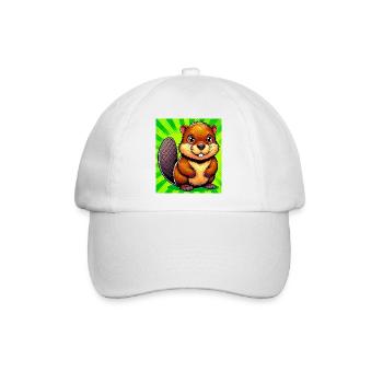 Bieber - Baseballkappe - Weiß/Weiß - Vorne