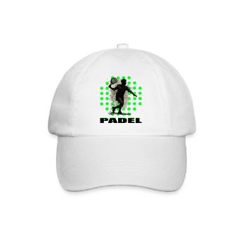 Padel - Baseballkappe - Weiß/Weiß - Vorne