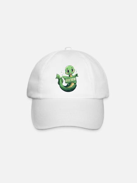 Celetatin Schildkröte Cartoon - Baseballkappe - Weiß/Weiß