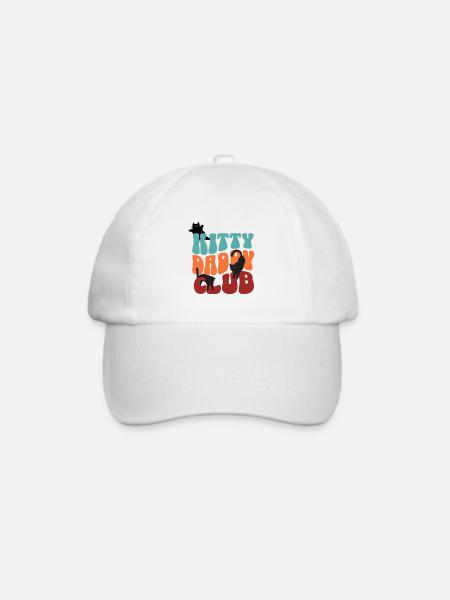 Kitty Daddy Club - Baseballkappe - Weiß/Weiß