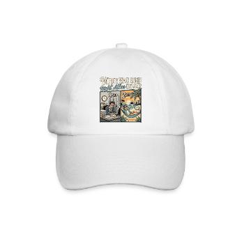 KI Experte - Baseballkappe - Weiß/Weiß - Vorne