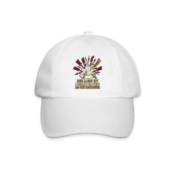 Klarsicht Club Aluhut - Baseballkappe - Weiß/Weiß - Vorne